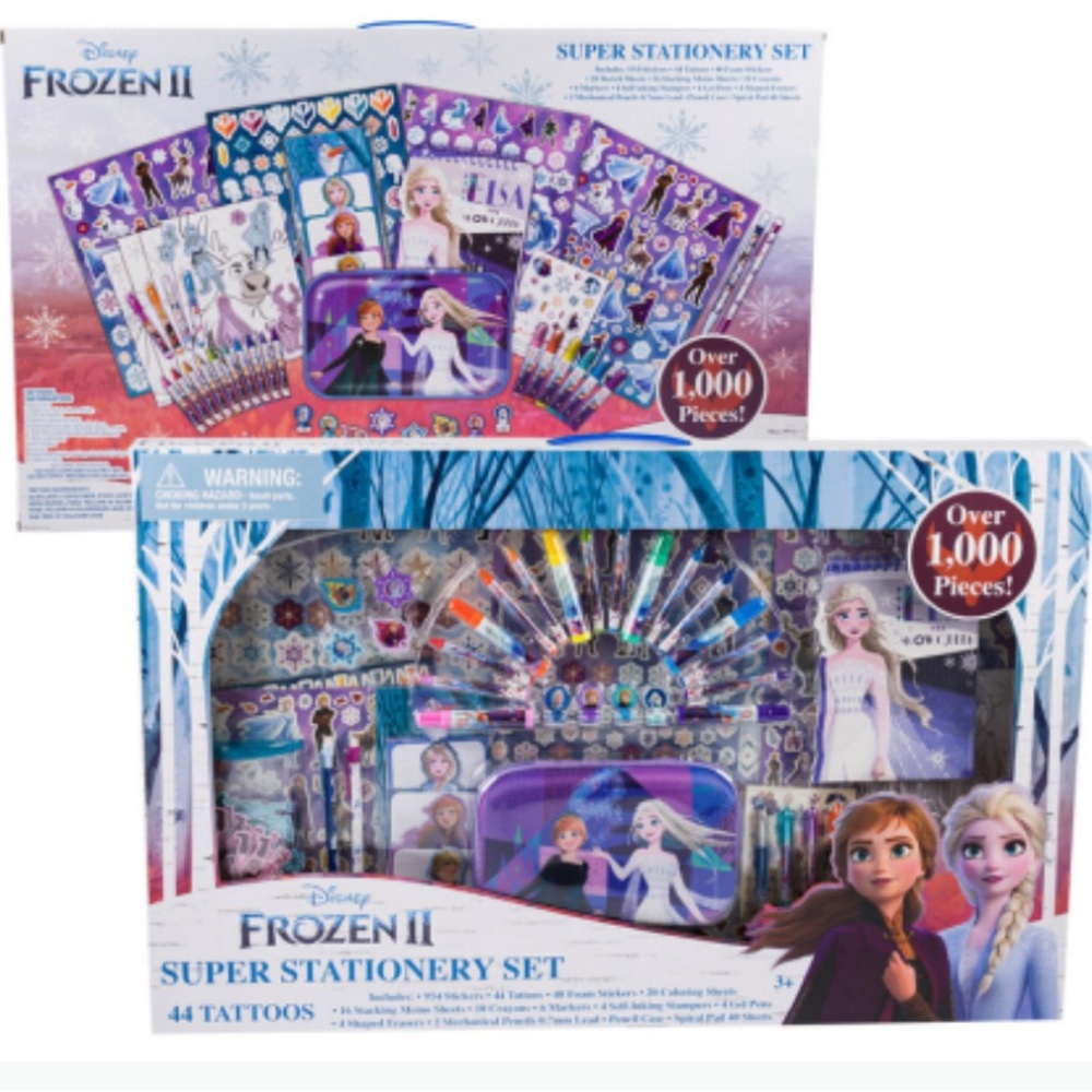 1000pc Frozen 2 Stationery Set